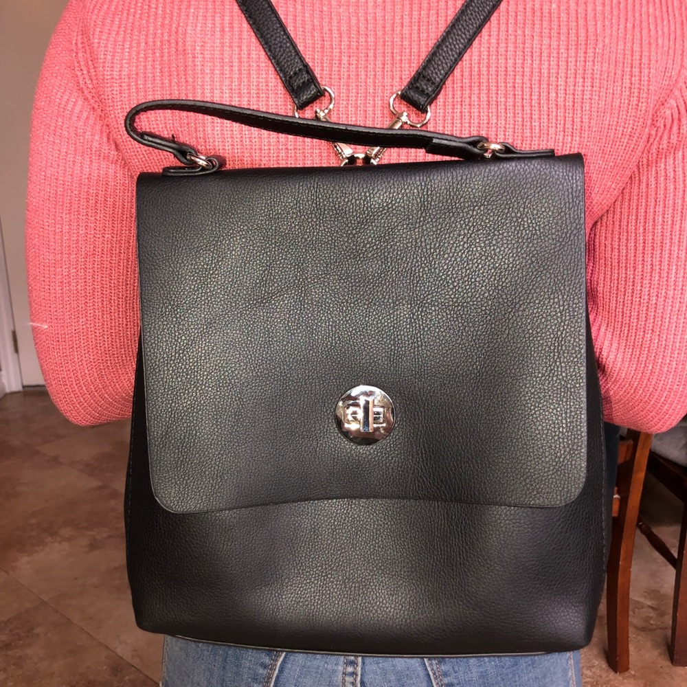 Barney’s New York black GENUINE LEATHER bag